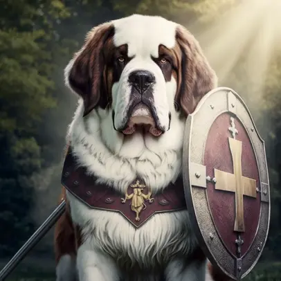 Are st bernards aggressive?