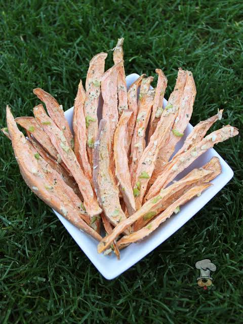 Dried Apple Mint Sweet Potato Dog Treats