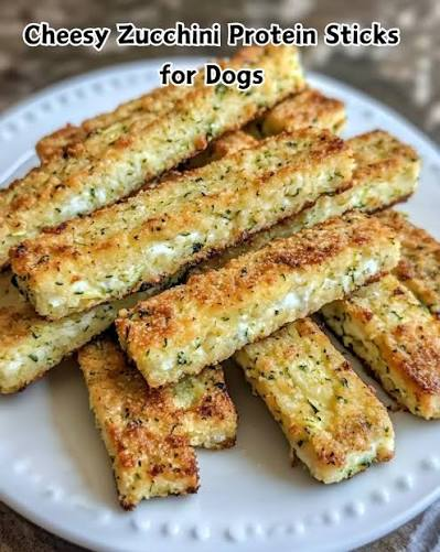 The Sweet and Cheesy Zucchini Treat Your Pup Totally Deserves
