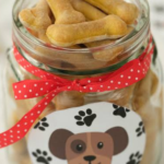 A Super Cute Holiday DIY Dog Treat Jar (Totally Gift-Worthy)