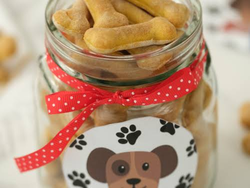 A Super Cute Holiday DIY Dog Treat Jar (Totally Gift-Worthy)